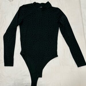 Primark green Animal Print woman Bodysuit